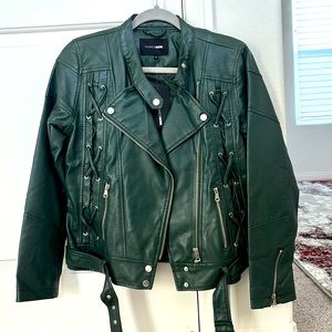 Green Leather Jacket